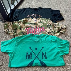 Yellowstone, Twins, and MN Graphic Tees